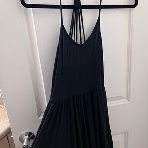 American Eagle Black Strappy Dress